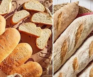 طرز تهیه نان باگت در خانه به ساده ترین روش + فوت و فن های پخت یک نان عالی