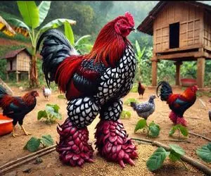 کارخانه حیوانات؛ هورمون خوک و خروس ترکیب و پرنده جدید تخمگذار شیرده تولید کرد