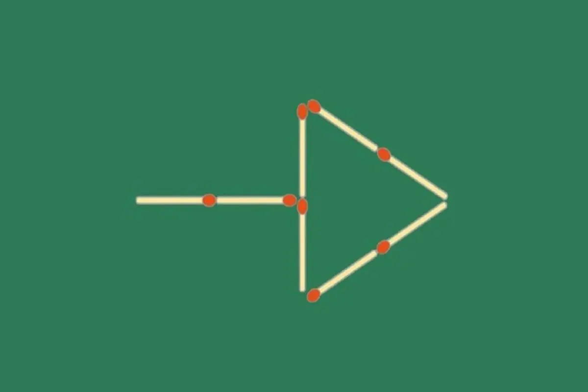 ساخت-2-پیکان-با-حرکت-4-چوب-کبریت