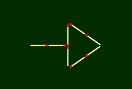 بازی فکری؛ فقط شرولک هولمزا میتونن با حرکت دادن 4 چوب 2 تا پیکان بسازن