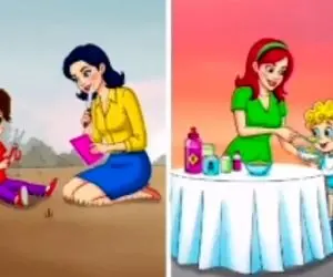 بازی فکری؛ اگه تو هوش ابر قدرتی مادر بی نزاکت رو پیدا کن