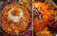 طرز تهیه زرشک پلو با مرغ ریش ریش / ترفند عالی برای نصف کردن مقدار مرغ