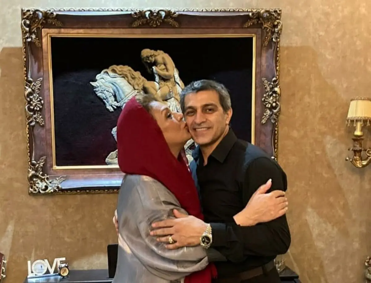 نسرین مقانلو و برادرش