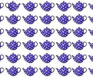 بازی فکری؛ فقط کسی که بینایی ۲۰/۲۰ داره می‌تونه قوری متفاوتو رو هوا بزنه