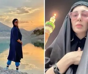 تیپ بلاتکلیف لیلا بلوکات که نصفش اسپرته نصف مجلسی؛ ابروهاشو با چنگال عقاب نخ کرده!