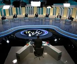 تصویری غیرمنتظره در حاشیه‌ مناظره آخر