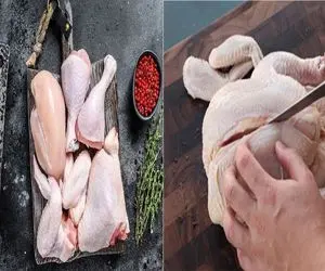 صفر تا صد پاک کردن مرغ تو سه سوت بهتر از قصاب ها/دیگه پول تمیز کردن مرغ میمونه تو جیب