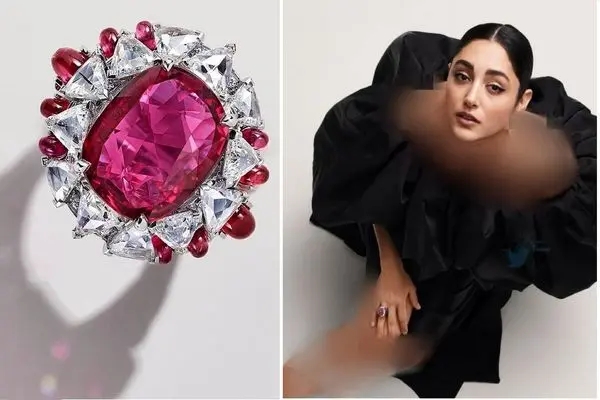  گلشیفته فراهانی و جواهر برند کارتیه