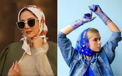 مینی اسکارف را چگونه ست کنیم؟ به نظرتون از خود بیبی اسکارف چی اکسسوری ای جذاب تره؟