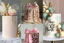 کیک تولد دخترانه لوکس؛ طراحی هایی ادایی و سوپرشیک برا این که فک دوستا و مهمونا بیفته
