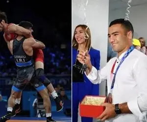 ساعت کشتی فینال سعید اسماعیلی با پرویز نصیب‌اف پنج شنبه 18 مرداد