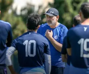 انتقاد بوژوویچ از شاگردانش در تمرین امروز استقلال