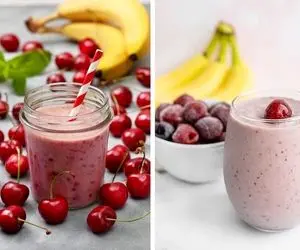 بیخودی پول تو کافه ها حروم نکن؛ با این اسموتی گیلاس و موز باریستا باید پیشت لنگ بندازه