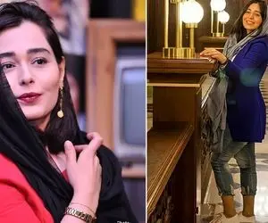 تلاش عجیب "سانیا سالاری" واسه نشون دادن گوشای ژیگولش؛ پیشونیه خانوم قد اتوبان شد!