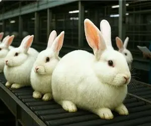 فرآوری خرگوش؛ خرگوش پروار میکنن برای آزمایش زنده موند دار میزنن برا شکم چرونی