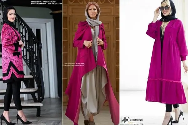 مانتوی سرخابی 