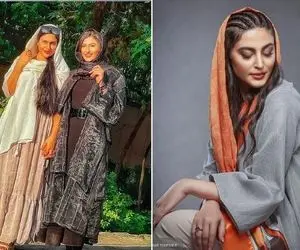 مریم مومن با نیو ظاهرش دهن فالووراشو وا گذاشت؛ فخری بانو یه شبه چه فیسش شد دویست ساله!