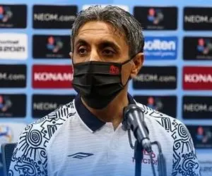 تعحب رسول خطیبی از داور بازی مقابل تیم عراقی