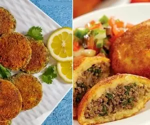 کوکو سیب زمینی رو شکم پر درست کن و به شام تون رنگ و لعاب بده/ یه غذای راحت و عالی