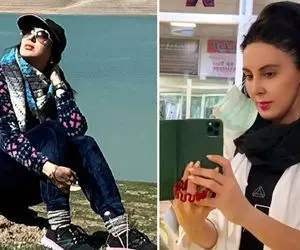 "لیلا بلوکات" یه خارج رفت جَو گیر شد هنوزم خارجی طوره؛ خانوم چِلچلیش چه خوب مونده! 