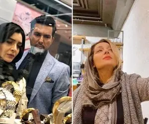 سیس عقاب ساره بیات با یه کامیون لوازم آرایش رو صورتش؛ کافه لاکچری و گیلاس خوری و ...!