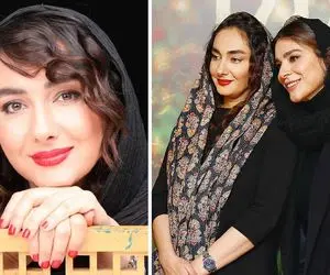 فیلم دیدنِ دو بازیگر جذاب در سینما با مردم؛ "سحر و هانیه" نچرال و ناز!