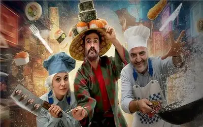 سکانس خندان/نیما و شیدا با ماچا ادای جدید آبرو واسه استادی نزاشتن/میگه با مرغ عالیه