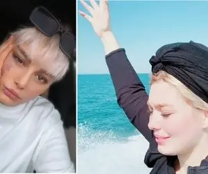 فاز شنگول سحر قریشی با رفیق گیس قشنگش؛ خانوم چه مانوری میده رو چشای مرواریدیش