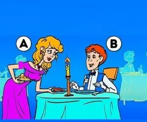 بازی فکری؛ سلول های خاکستری مغزت رو به کار بگیر بگو گارسون واقعی کدومه؟