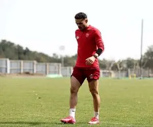 بازگشت چندباره ارونوف به تمرینات پرسپولیس