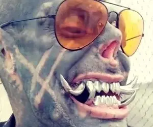  تتو کار برزیلی به شیطان تبدیل شد!