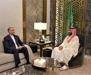 دیدار وزیر خارجه با بن سلمان و ابلاغ سلام پادشاه عربستان به رهبر انقلاب 