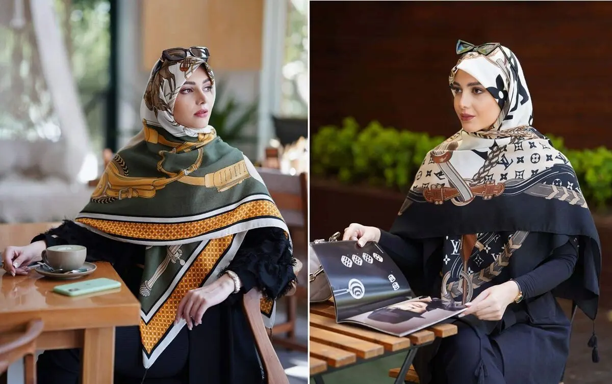 بستن روسری