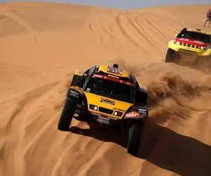 عکس های مهیج رالی داکار 2021 در عربستان!