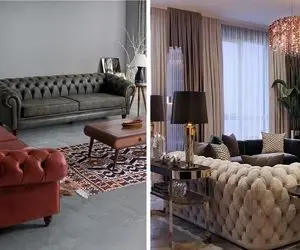 خوشگلترین مبلمان چستر / چهاردنگه هرچی از این سبک مبل داشته فروخته انقدر عالین