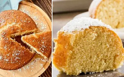 طرز تهیه کیک نارگیلی با فر و بدون فر / یک کیک خونگی با پف زیاد و طعم عالی