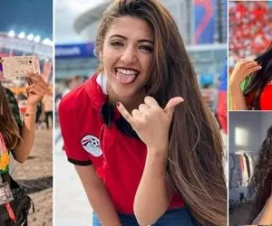 دختران زیبایی که تو قطر وِلوله بپااا کردن؛ اینا تو ورزشگاه ها حسابی چشارو خیره کردن!