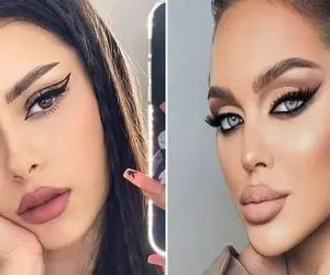 بهترین خط چشم برا افراد مبتدی / مخصوص اونا که تا میان یه خط بکشن دستشون 50 بار میلرزه