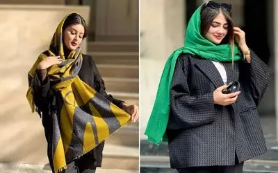 رنگ شال مناسب با مانتو مشکی؛ اینجوری تیپت انقد به چشم میاد که آینه با دیدنش ترک بخوره