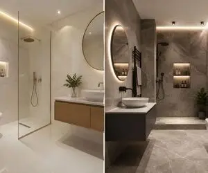 جدیدترین ایده های کاشی نمادار برای حمام؛ زیبایی، درخشندگی و فضایی آرام برای هر متراژ