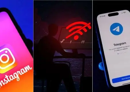 آخرین وضعیت قطعی اینترنت بین المللی 28 فروردین؛ اینستاگرام و تلگرام کی وصل می شوند؟