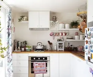 چیدانه خیلی قشنگ؛ چیدمان آشپزخونه کوچیک سخته و خلاقیت میخواد اینارو ببین ایده بگیر