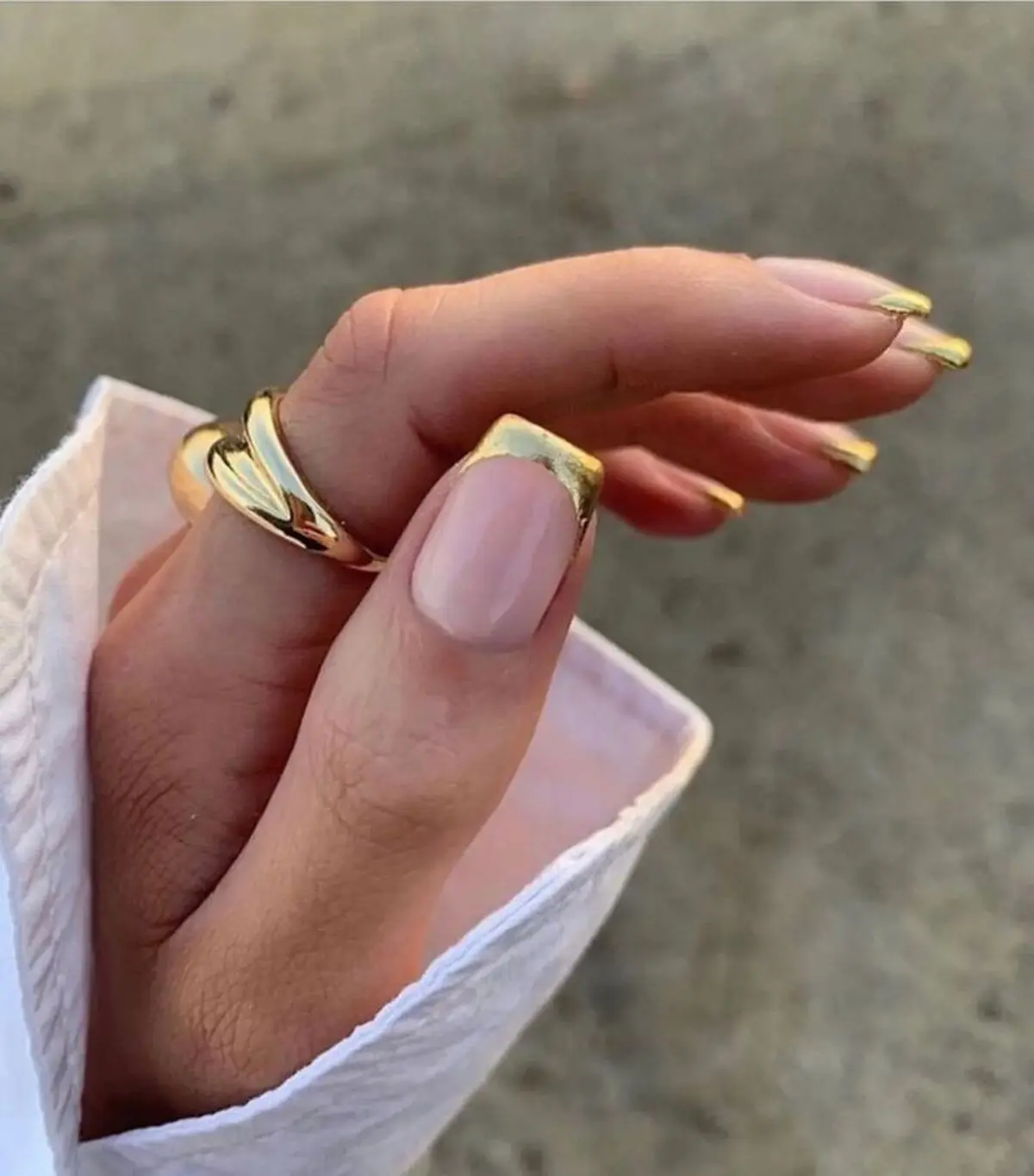 لاک فرنچ ناخن
