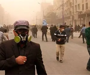 شهر های ایران یکی یکی هوا ندارن؛ اینم از وضعیت مشهد که جدیدا تو غبار دفن شده