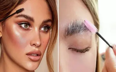 راهکار جلوگیری از سفیدک زدن ابرو وقتی ژل ابرو میزنید؛ نکات کلیدی برای یه آرایش تمیز