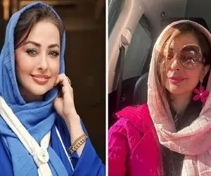 نفیسه روشن این همه خرج صورتش کرد آخرم رفیقش بیشتر لایک گرفت؛ لباسش مزونیه هیشکی نداره