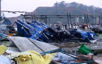 ۶ کشته بر اثر گردباد در «ووهان» چین