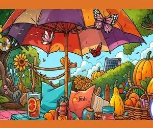 بازی فکری؛ فقط 2 نفر از 100 نفر میتونن گل رز رو تو خطای دید تصویر پیک نیک پیدا کنن