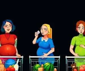 بازی فکری؛ اگه گوشت و استخوانت از هوش بگو کدوم از خانم های باردار هندونه دزدیده