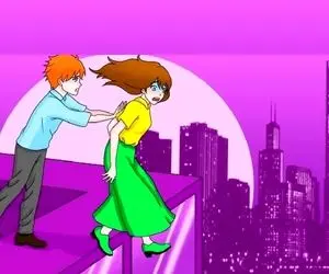 بازی فکری؛ اگه تو دعواها میفهمی کدوم طرف مقصره بگو مرد چرا میخواد زنشو پرت کنه پایین